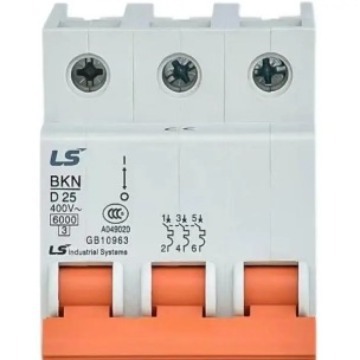 LS Electric BK63N 1P D25A断路器 BKN 1P B25A停产
