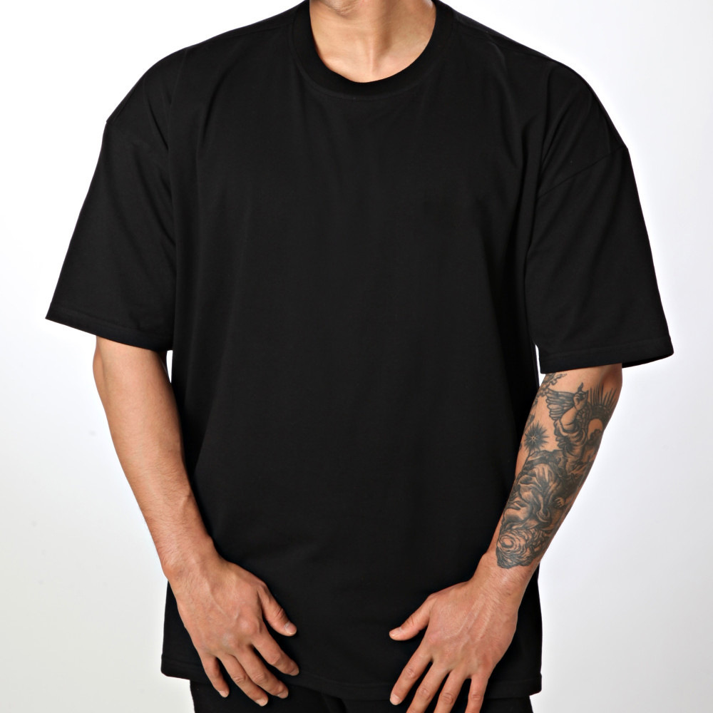 Muscle Fitness New Brother Sports Fashion Leisure Running Exercise Basketball Cotton Loose Men's Short Sleeve T-shirt_voghion.com