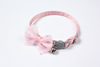 Accessory, choker with bow, small bell, pet, wholesale, cat