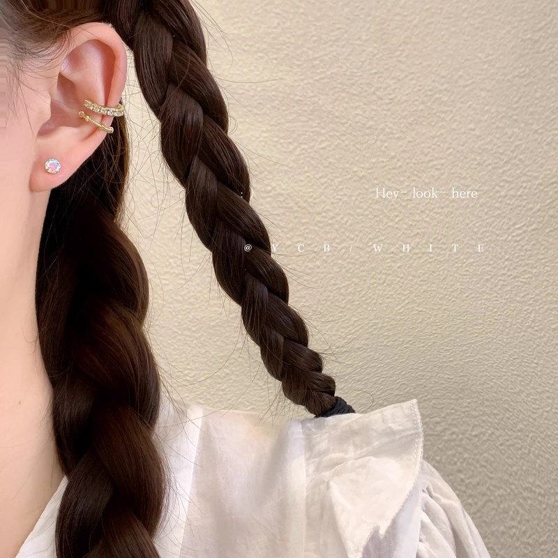 睡觉不用摘mini小巧幻彩耳钉小众精致日常耳环|undefined
