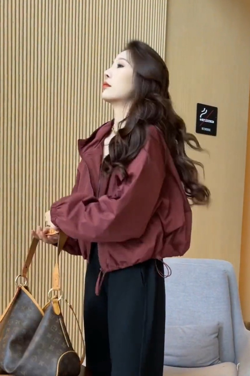 버건디 [더블 레이어 봄, 가을 스타일]