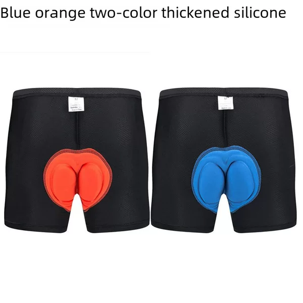 Riding underwear thickened silicone cushion sponge shorts men's mountain bike sweat-absorbent factory direct spot