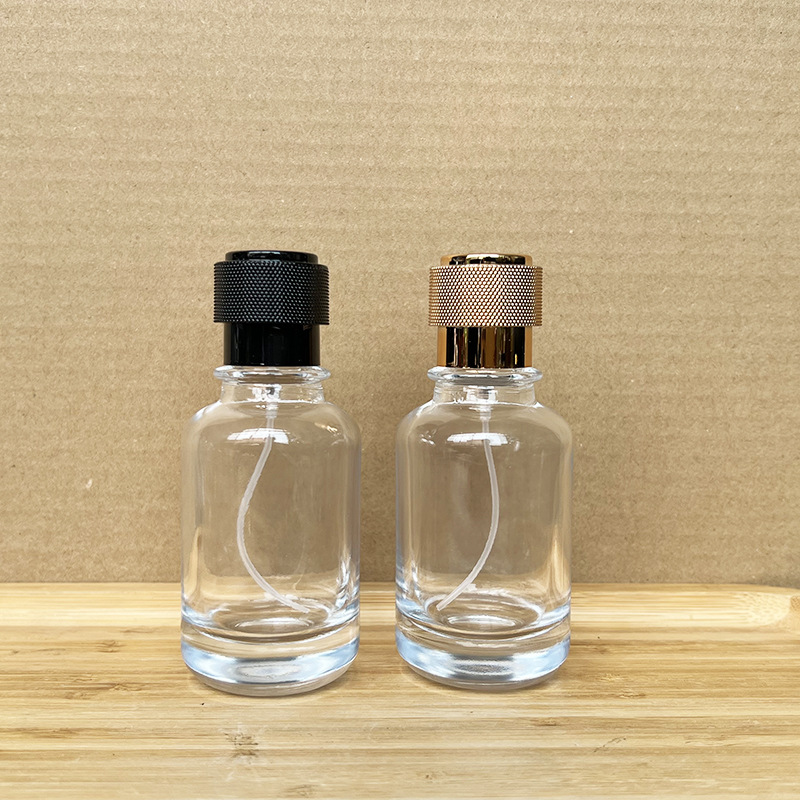 现货YY102-50ml-26卡口玻璃香水喷雾便捷空瓶/化妆品分装透明空瓶