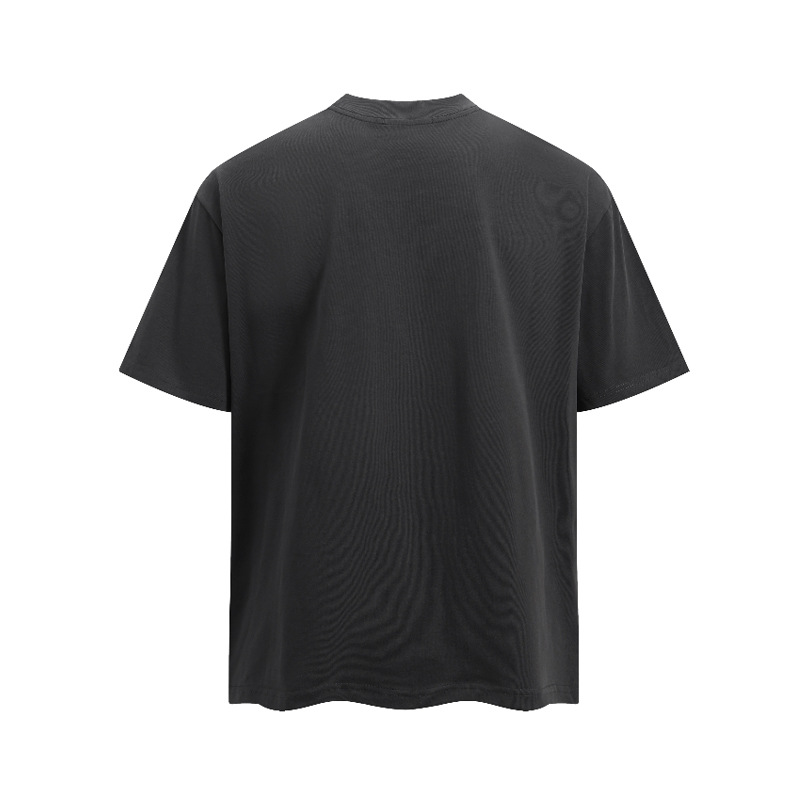 Spring retro short sleeve T-shirt for leisure