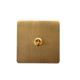 British standard gold brushed switch socket stainless steel metal panel brass lever 86 concealed vintage export hotel