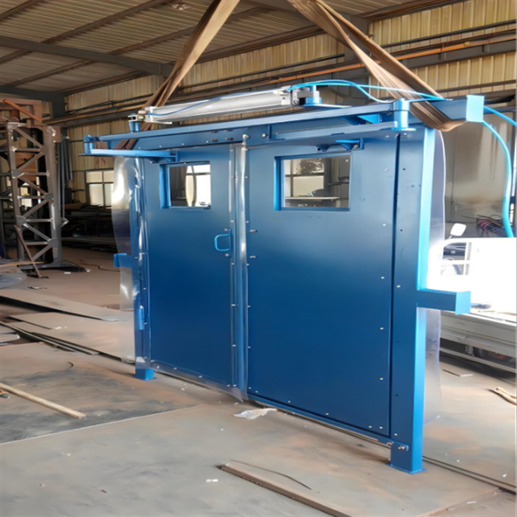 Minería totalmente automática sin presión puerta cerrada puerta de aire túnel puerta de aire puerta de bisagra precio