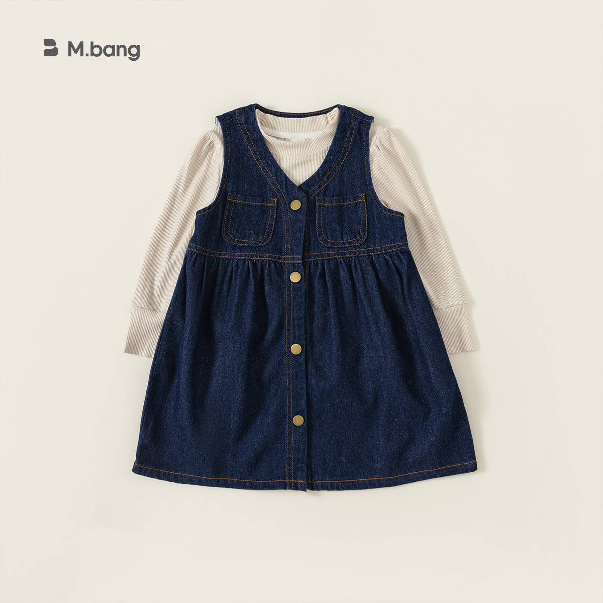 Modelo M Welfare, Vestido de Niña para Primavera y Otoño, No se Devuelve, Vestido Floral Infantil, Vestido de Niña de Manga Larga para Otoño, Ropa Infantil en Liquidación