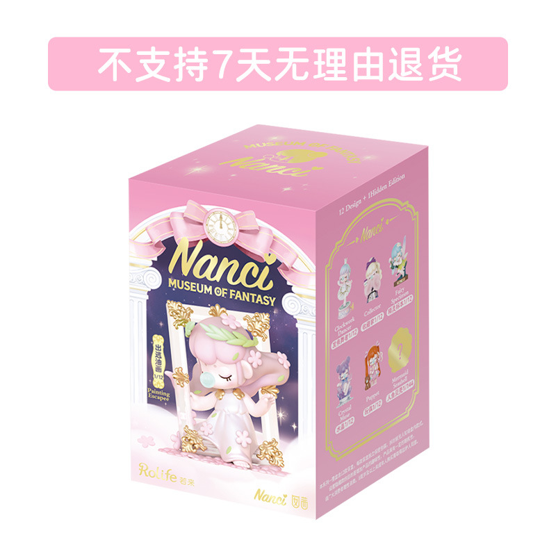 Rollife Ruo Lai Nanci Nanqian Fantasy Museum Series Caja ciega Mano Regalos para niños Adornos para niñas