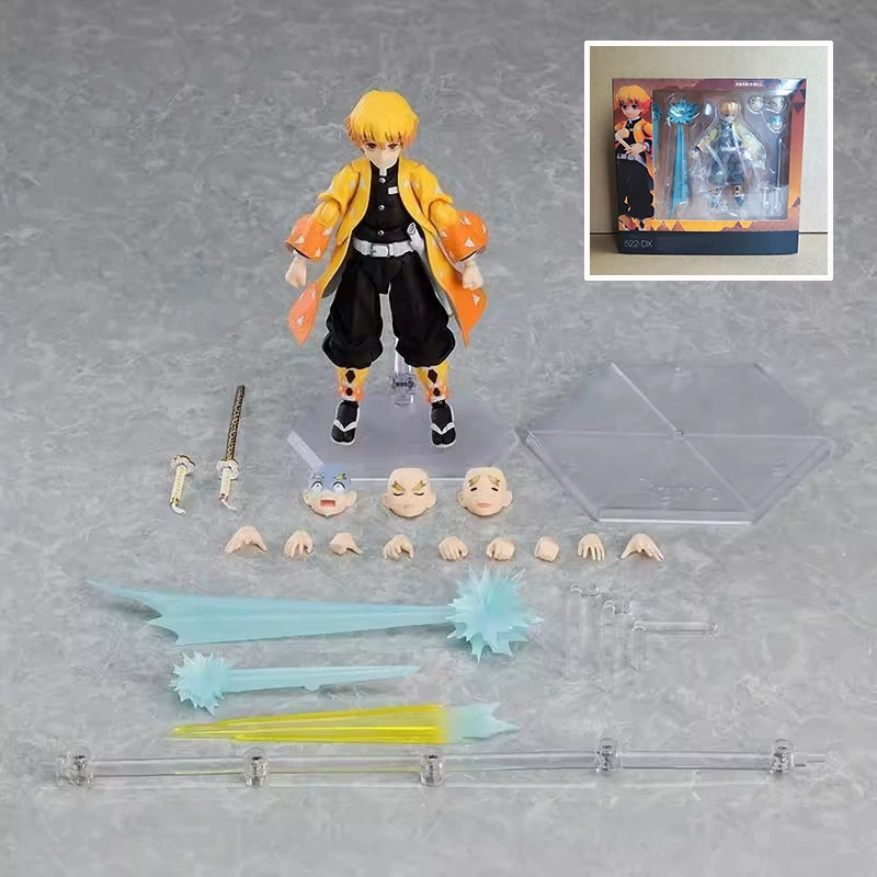 Коллекционная фигура из ПВХ Ornament, Demon Slayer & JOJO стили, смола/пластик, 13.5×9×17.5 см