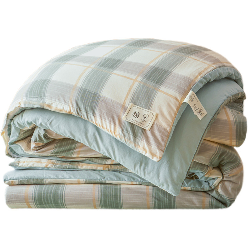 Edredón de algodón de Xinjiang edredón de invierno funda de edredón extraíble y lavable edredón núcleo edredón de primavera y otoño edredón de invierno dormitorio ropa de cama de algodón individual