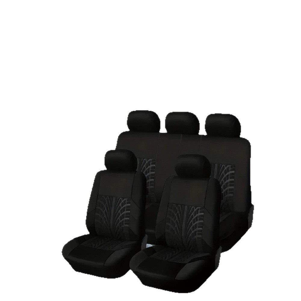 Transfronterizos personalidades europeas y estadounidenses marca de moda cuatro estaciones GM cinco asientos 9 piezas cojín cubierta de asiento de tela