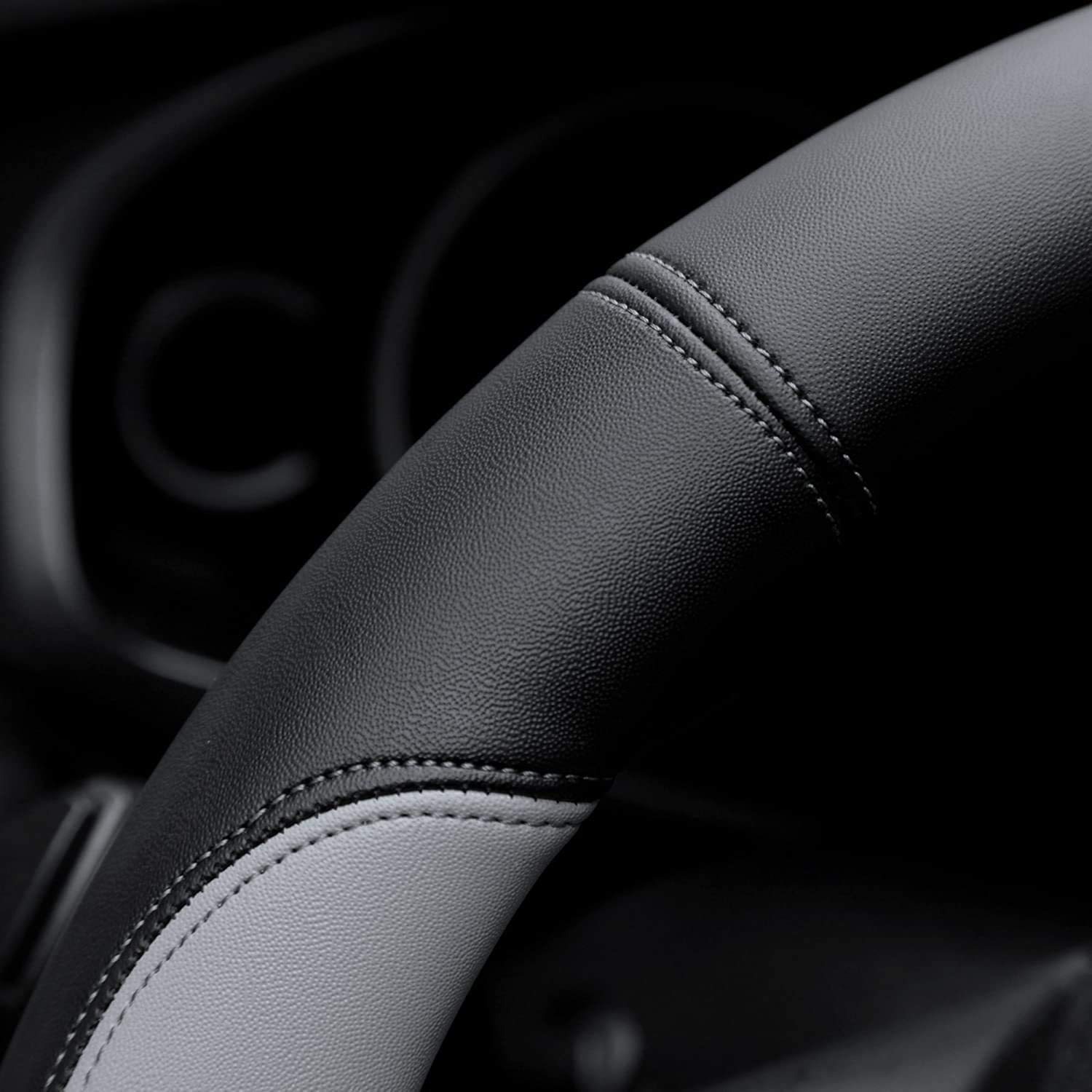 Steering Wheel Cover Car Handlebar Cover Microfiber Leather Handlebar Cover Car Universal Steering Wheel Cover Classy Business Handlebar Cover