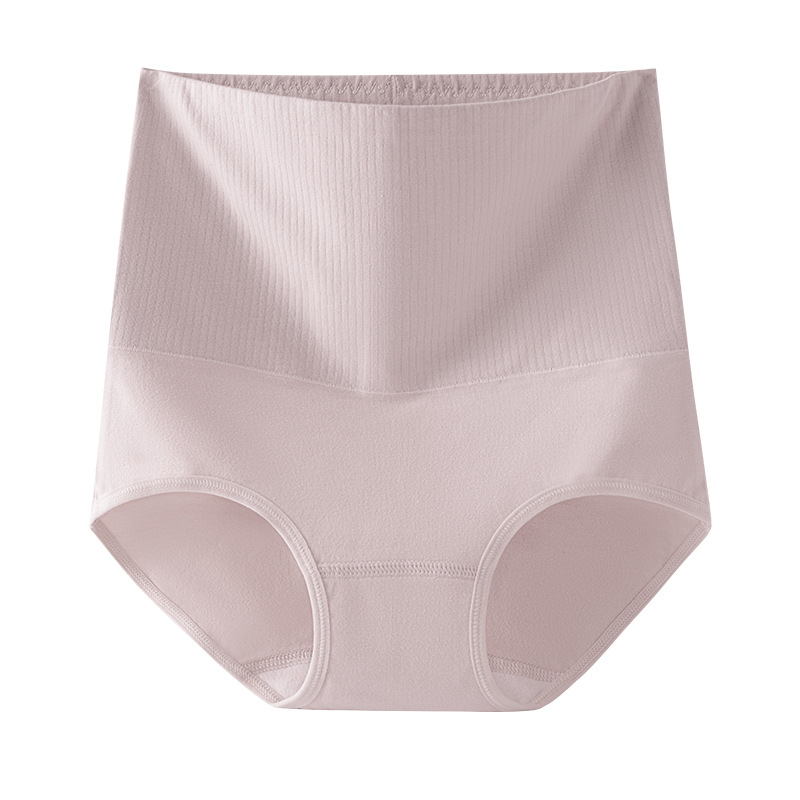 Ropa interior de cintura alta para mujer algodón puro antibacteriano 2023 nuevo estilo posparto barriga pequeña ropa interior para mujer
