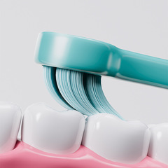 RAOYI Children's 10,000-Hair Cartoon Toothbrush Single Pack for 0-3-Year-Old Infants and Toddlers Super Fine Soft Hair Toothbrush Manufacturer