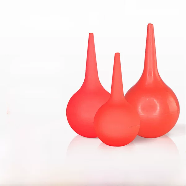 Silicone ear cleaning ball 30ml 60ml 90ml rubber dust blowing ball large, medium and small size leather Tiger ear suction ball cleaning ball