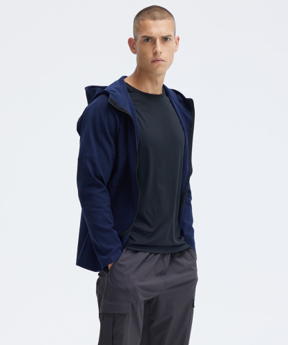 Autumn and Winter Di Ji Outdoor Men and Women's Sporty Quick-Dry Breathable Running Zipper Hooded Casual Windbreaker Jacket UA