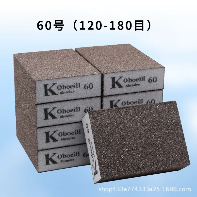 Губка-блок для очистки швов, абразивный, зернистость 36, для чистки стен, наждачная бумага для деревообработки, инструмент для полировки швов.