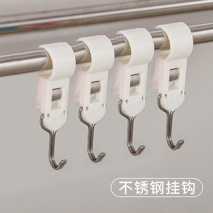 Clampable pipe rod hook clip, multifunctional household small clip, convenient storage hook clip for kitchen and bathroom Clampable pipe rod hook clip, multifunctional household small clip, convenient storage hook clip for kitchen and bathroom