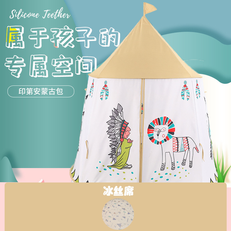 Casitas de Juego Infantiles Indias para Niños y Niñas, para Interiores y Exteriores, Estilo Castillo, Juguetes, Dropshipping Internacional, Selección Cuidadosa