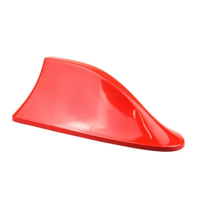 tail wing modification, vehicle antenna - red
