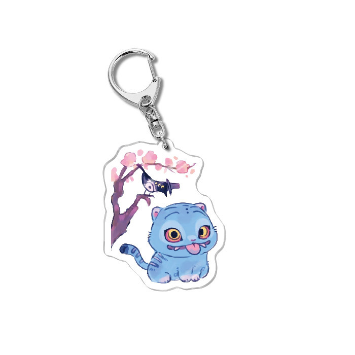 Kpop Demon Hunters Caza de Brujas Acrílico Colgante de llaveros Joyas Creativas Regalos
