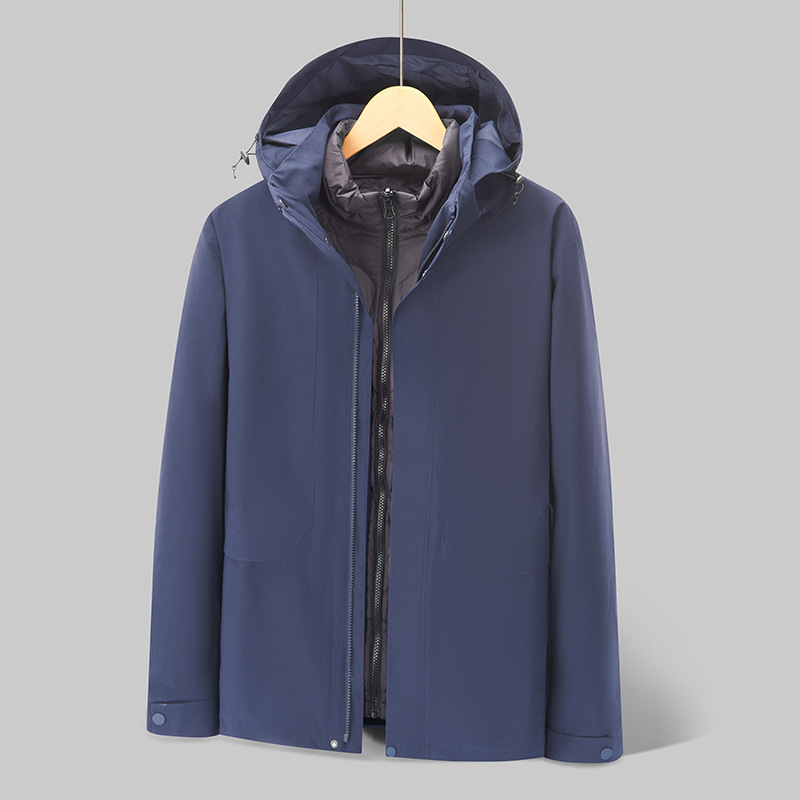 남성 [네이비블루] [구스다운라이너]