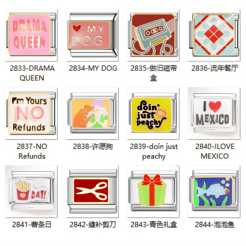 Esty Hot Selling Bracelet Stainless Steel Module Combination DIY Elastic Chain Watch Band Fashion Personalized Bracelet for Women