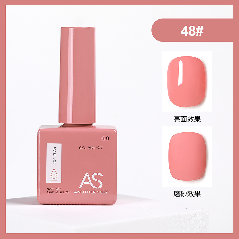 Internet celebridad esmalte de uñas pegamento 2021new traje de verano 60 popular color una botella un color pequeño conjunto para salón de uñas