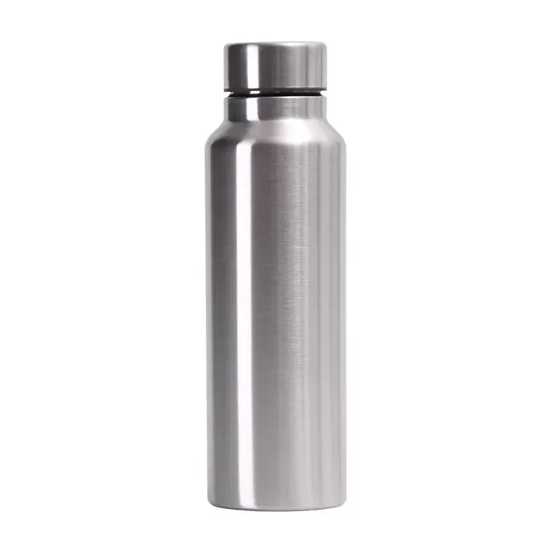 户外大容量750ML304不锈钢单层便携耐高温登山水壶运动水壶