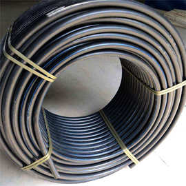 加工定制HDPE穿线管材绝缘阻燃穿线pe盘管地埋通信管热熔给水盘管