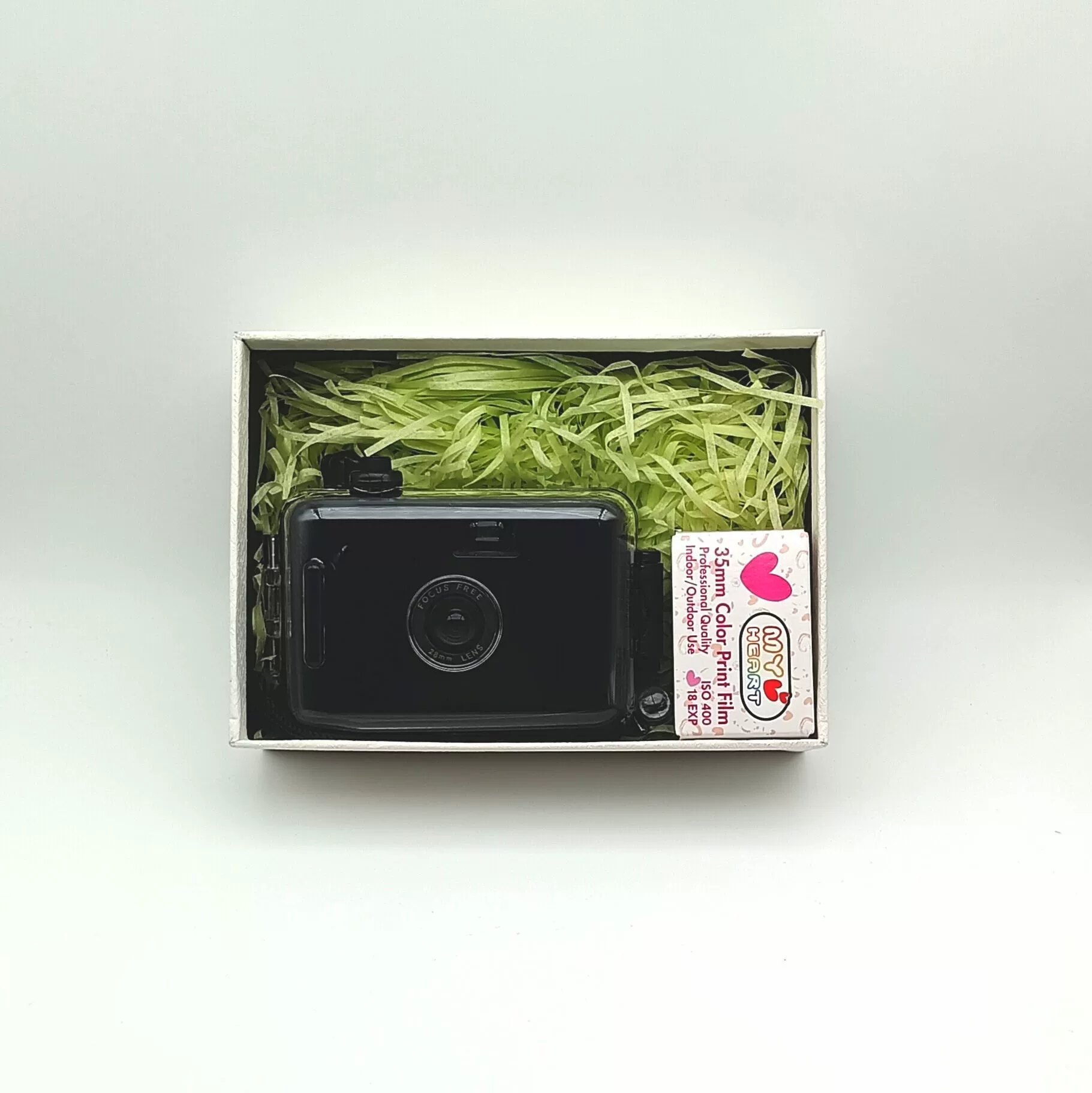 Бело-голубая Polaroid, водонепроницаемая детская камера, ретро подарочная коробка