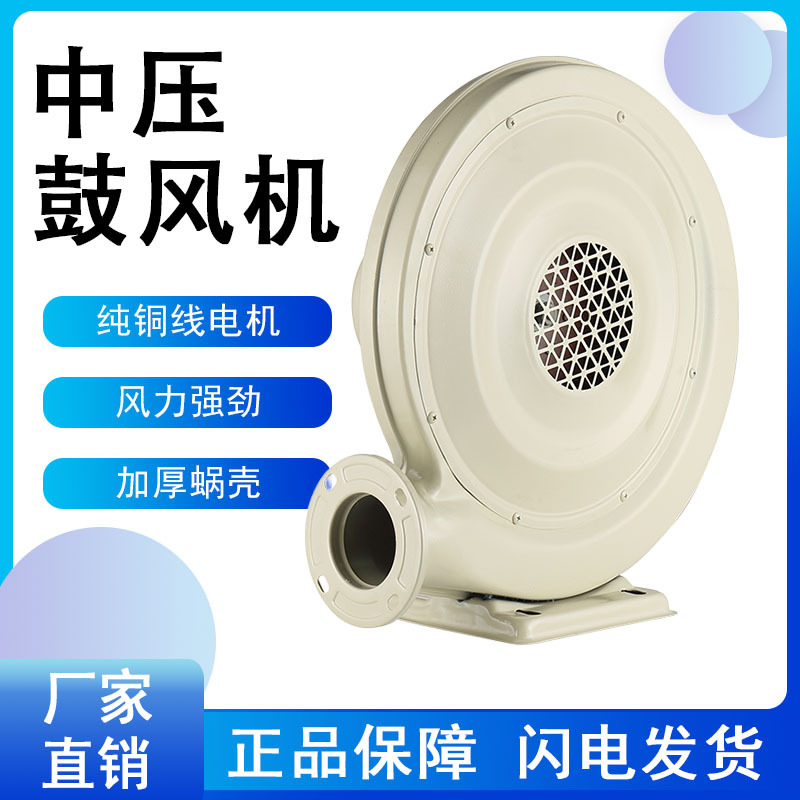 Medium Pressure Fan Stove 220V Blower Woodworking Vacuum Carving Smoke Exhaust Centrifugal Fan 380V Industrial Exhaust Fan