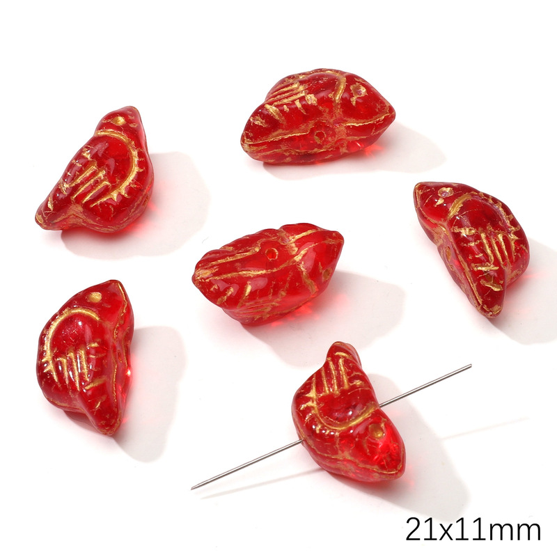 琉璃捷克珠玻璃珠散珠隔珠手工diy饰品配件手链手串材料串珠材料|undefined