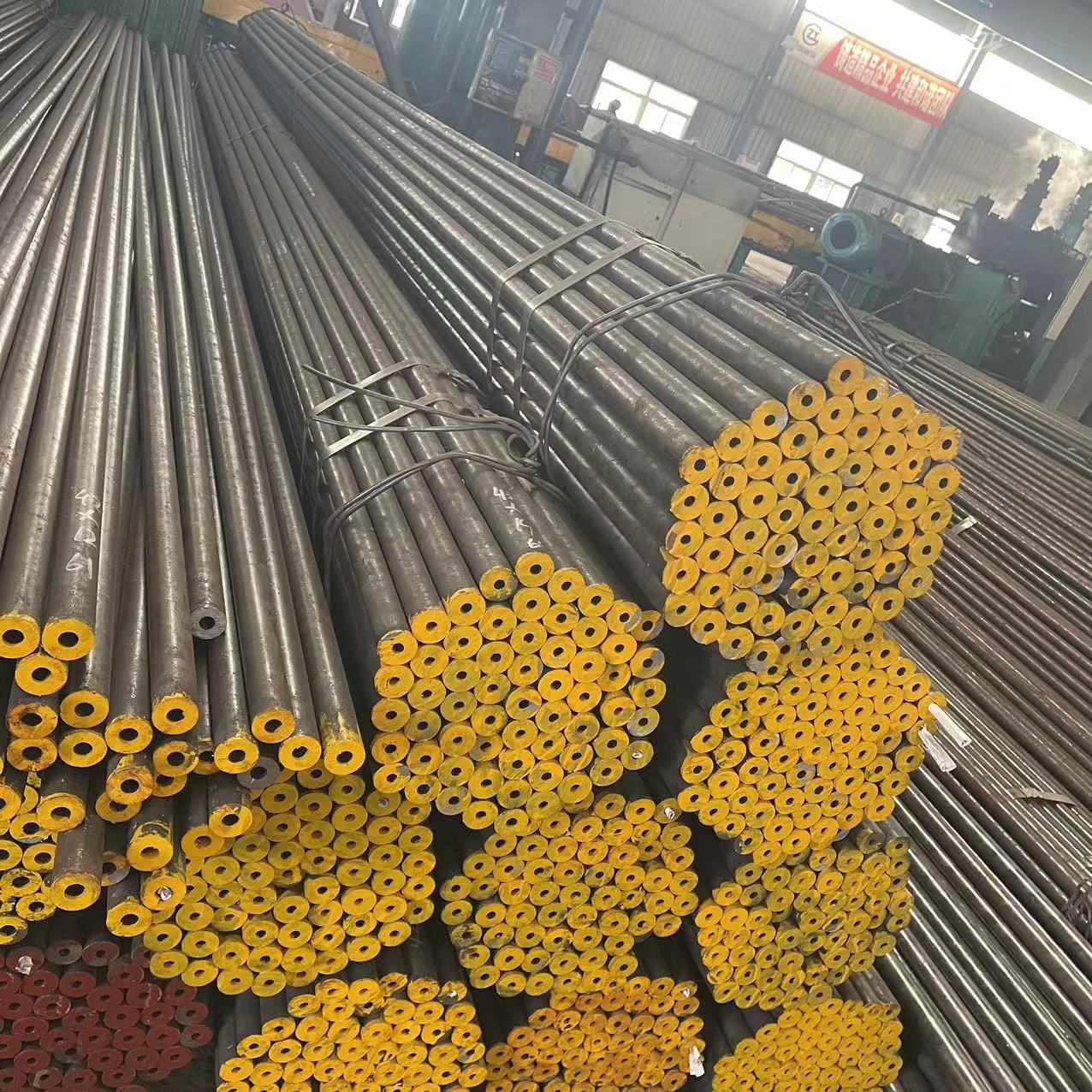 无缝钢管16Mn小口径89*10 Q355D厚壁无缝钢管切割 现货热轧无缝钢