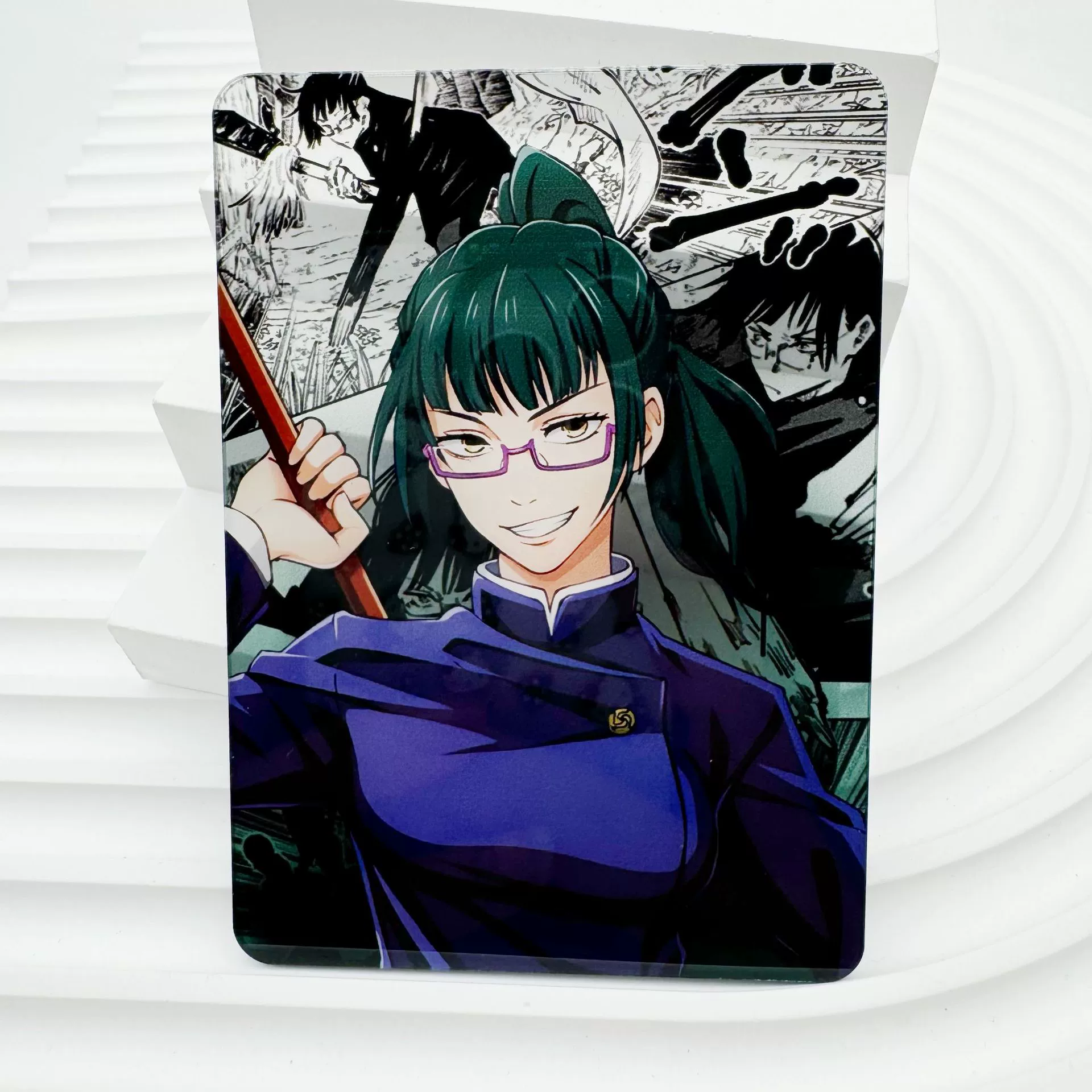 Аниме коллекционные карточки 3 дюйма, разнообразные дизайны (Jujutsu Kaisen и другие), оптовая упаковка