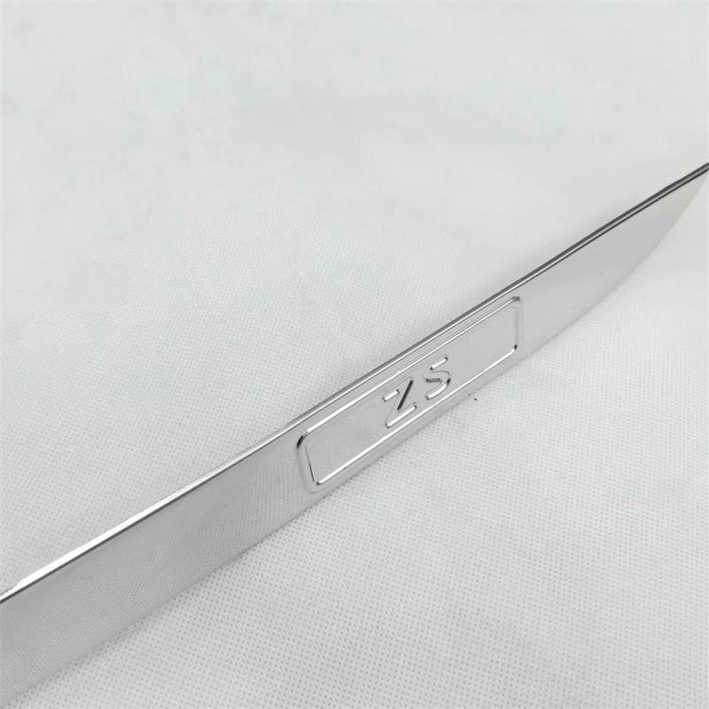 Suitable for 18-23 models of MG ZS, modified stainless steel tailgate trim, trunk bright strip, anti-scratch decorative strip