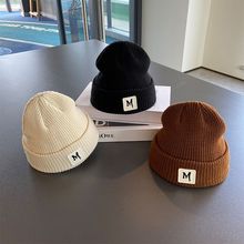 新款儿童帽子秋冬宝宝保暖加厚针织帽男童女童毛线帽超萌潮款