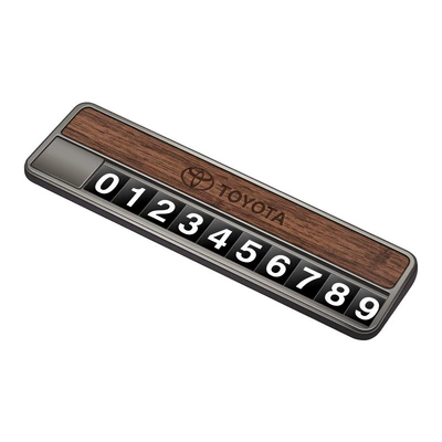 number plates: Corolla, Highlander, Nömrəli dayanma kartı