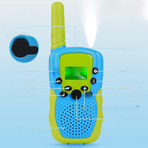 Wireless Walkie-Talkie for Outdoor Parent-Child Activities: Mini Handheld Walkie-Talkie for Kids