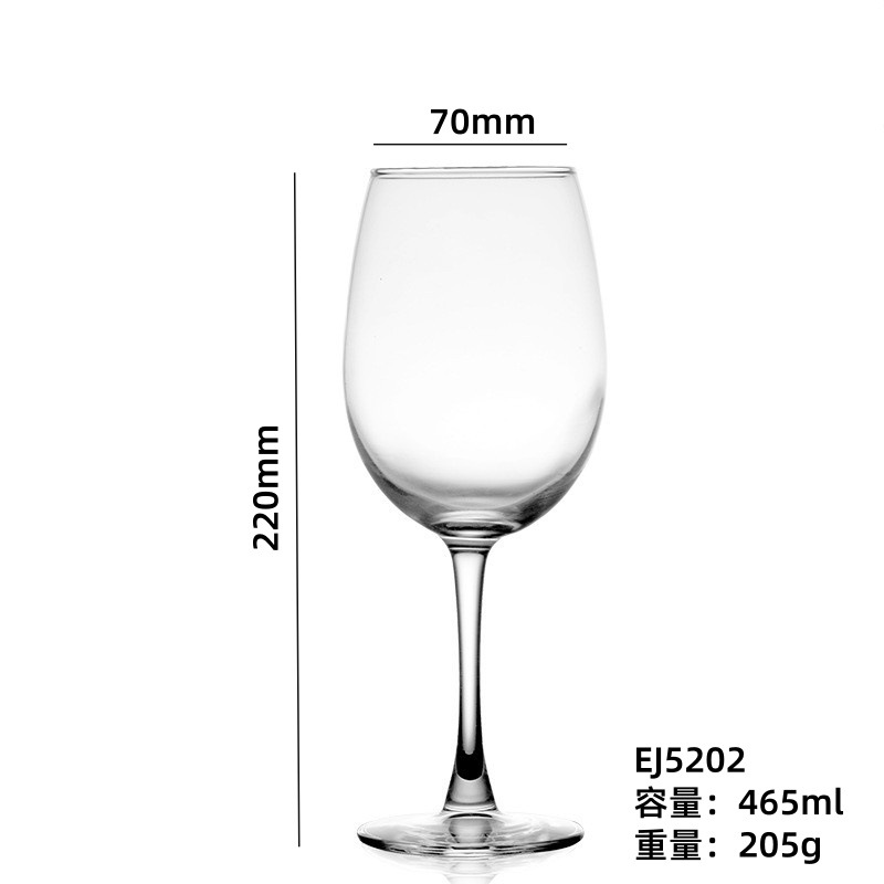 Taza de vino integral Taza de pie alto Taza de champán Taza de cerveza Taza de vino Taza de vino Impresión de logotipo de comercio electrónico