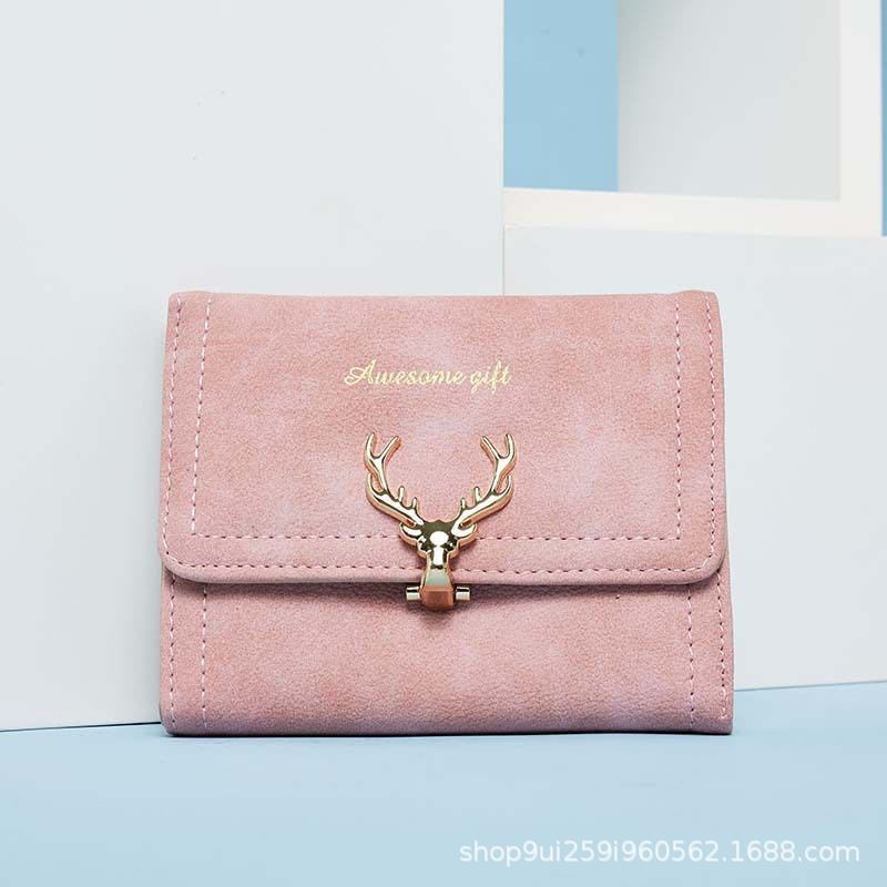 Wallet Women Short 2021 New Fashion Fold...