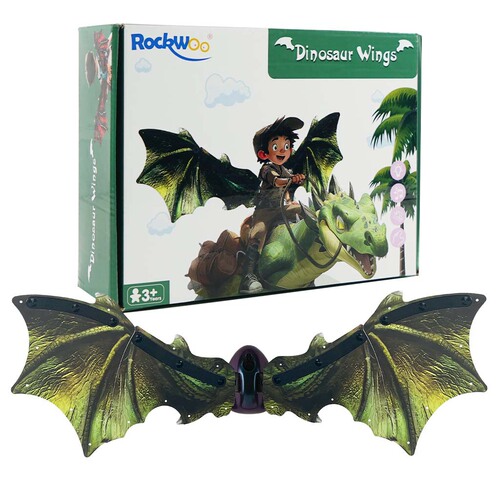 New Style Dinosaur Wings Electric Butterfly Wings Children's Glowing Fairy Back Decor Wholesale 
