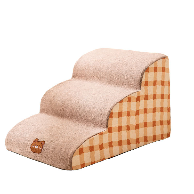 Escaleras para mascotas escaleras para perros escaleras pequeño perro antideslizante cama escalera extraíble y lavable gato sofá cama suministros