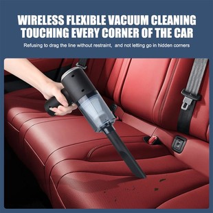 Cross-border car vacuum cleaner suction and blowing integrated dual-purpose wireless mini vacuum cleaner car household electric dust blower