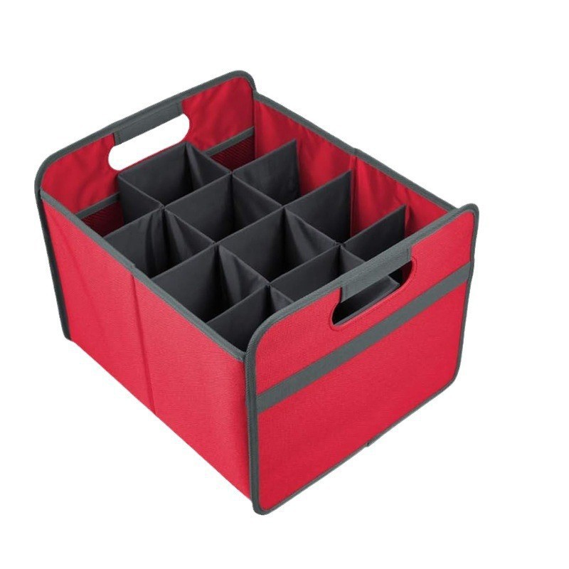 Car Red Wine Storage Box Six Pack Universal 6 Bottles 12 Bottles Red Wine Bottles Wine Glass Storage Box Portable Red Wine Bag