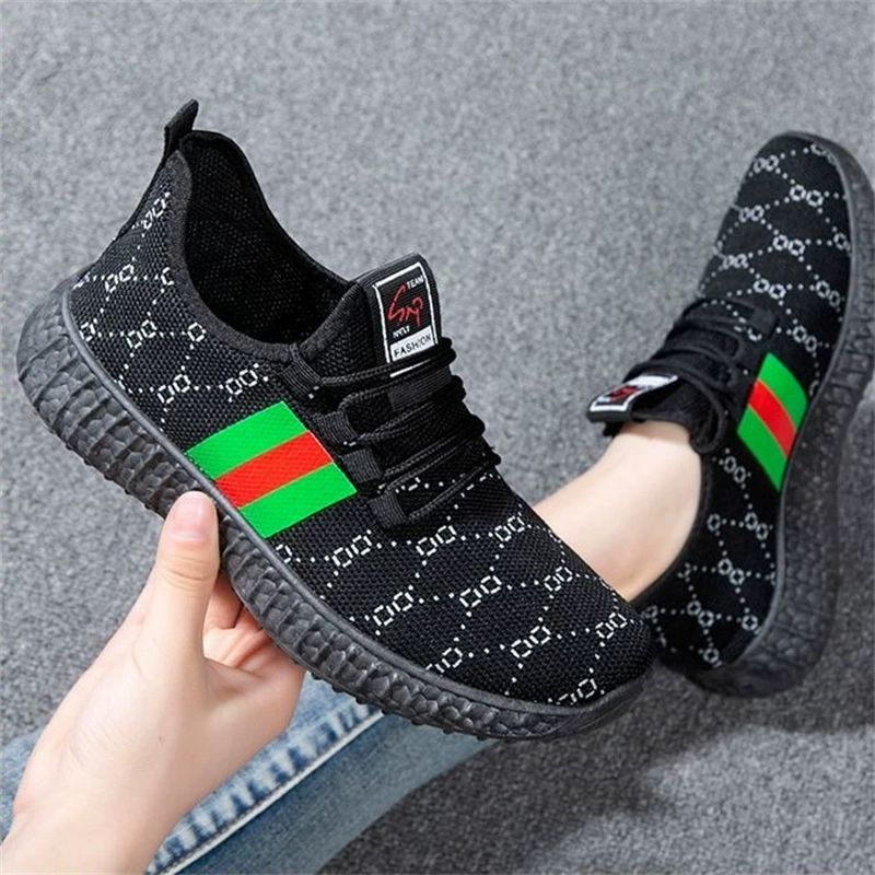 Новые кокосовые туфли, женские летние сетчатые повседневные кроссовки с дышащей мягкой подошвой, модные кроссовки в Корейском стиле, модная обувь