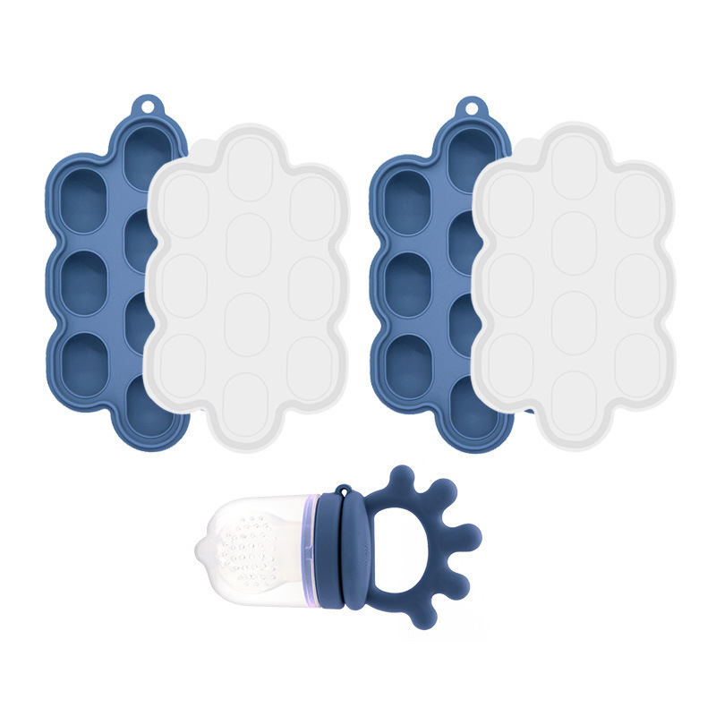 Bordando frutas y verduras de grado alimenticio, juego de vajilla para alimentación materna e infantil, caja de alimentos, suplemento alimenticio para frutas para bebés