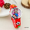 Football children's cartoon silica gel men's watch suitable for men and women, digital watch, 3D, Birthday gift