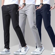 D 89910 Casual Fleece Straight Leg Pants ����ֱͲ�� ����