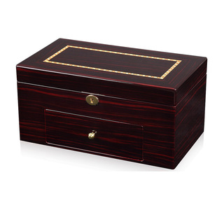 Watch Box High-Grade High-Gloss Paint Mdf Double-Layer Watch Storage Box Watch Storage Advanced Box Customization